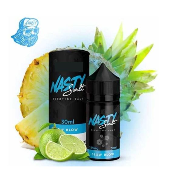 Nasty Salt - Slow Blow (Abacaxi e Limonada) - 30ml - NicSalt