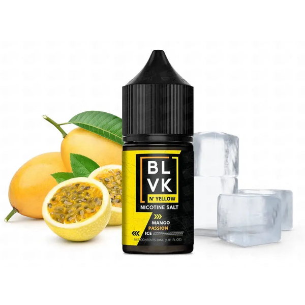 BLVK Yellow - Mango Passion Ice - 30ml - NicSalt