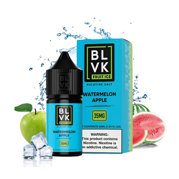 BLVK Salt Fruit Ice - Watermelon Apple (Melancia e Maçã) - 30ml - NicSalt