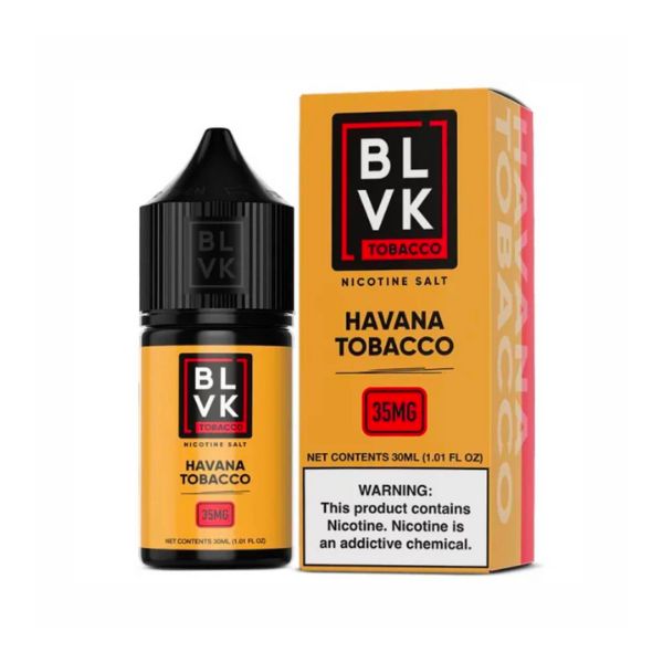 BLVK Salt Tobacco - Havana Tobacco (Charuto cubano) - 30ml - NicSalt