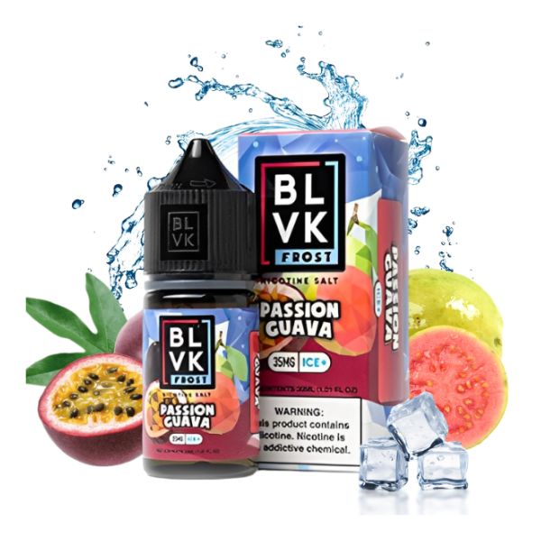 SaltNic - BLVK Frost Ice - Passion Guava Ice - 30ml