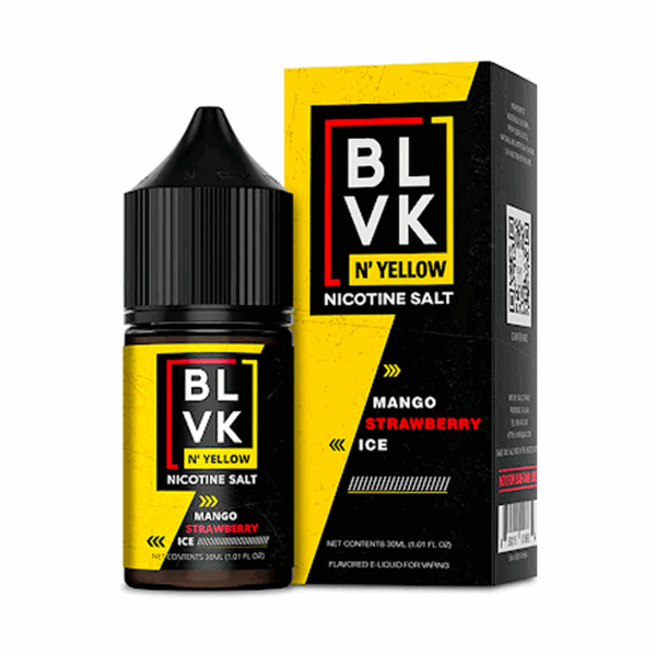 BLVK Yellow - Mango Strawberry Ice - 30ml - NicSalt
