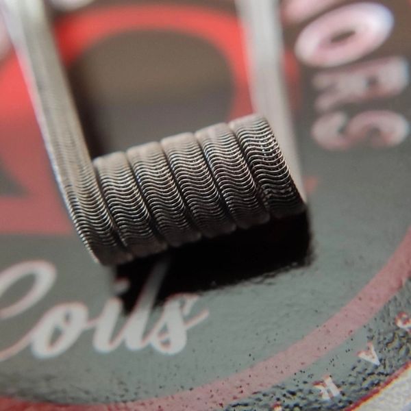 ALIEN CLAPTON TRICORE 28*3/36 - 2.5mm - 6 Voltas - 0.15 Ohms (Valor do Par)