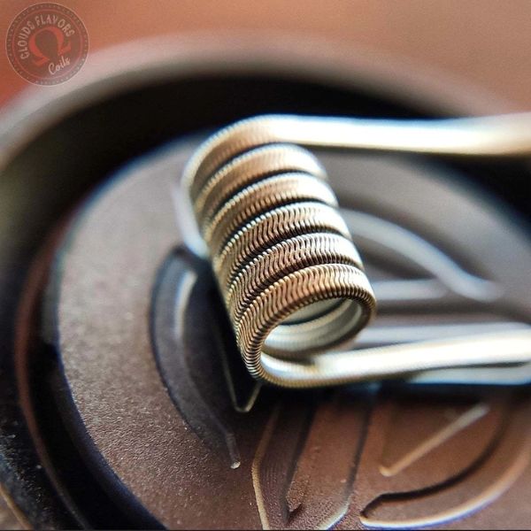 ALIEN CLAPTON TRICORE 28*3/36 - 3mm - 6 Voltas - 0.17 Ohms (Valor do Par)