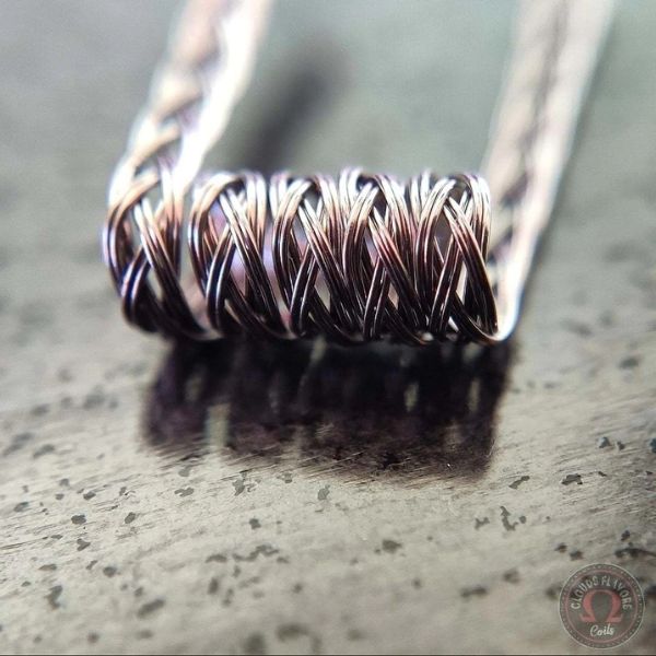 Celtic Braid 31/2*5 Awg 3mm 5 voltas 0.11 ohms Dual Ni80