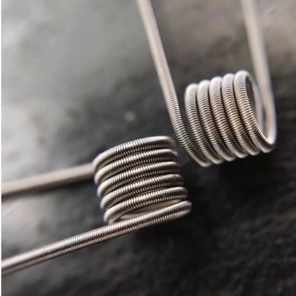 CLAPTON 24/36 - 3mm - 6 Voltas - 0.21 Ohms (Valor do Par)