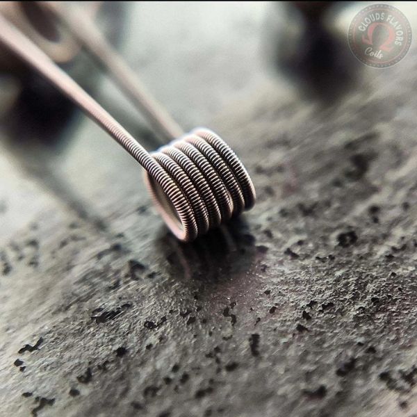 CLAPTON MTL 28/36 - 2.5mm- 6 Voltas - 0.91 Ohms