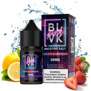 BLVK Pink - Iced Berry Lemonade (Morango e Limonada) - 30ml - NicSalt