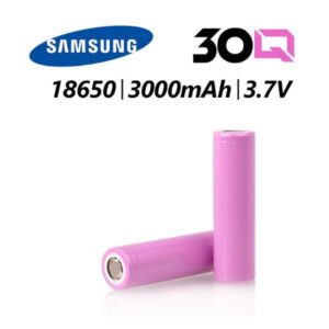 Bateria 18650 30Q 3.7V 3000 mAh - Samsung (Unidade)