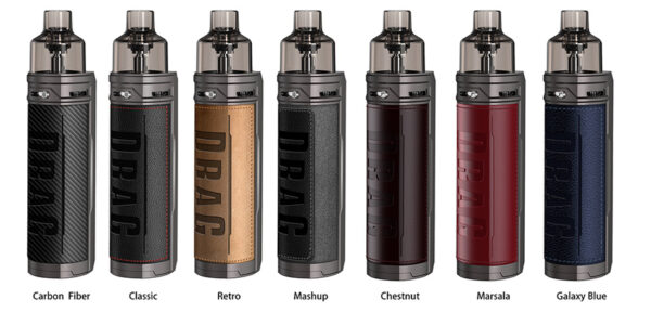 Kit Pod Mod Drag X 80w - Voopoo (Bateria 18650 Inclusa)