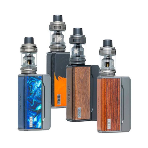 Kit vaporizador Drag 4 177w - Voopoo (Duas Baterias 18650 inclusas)