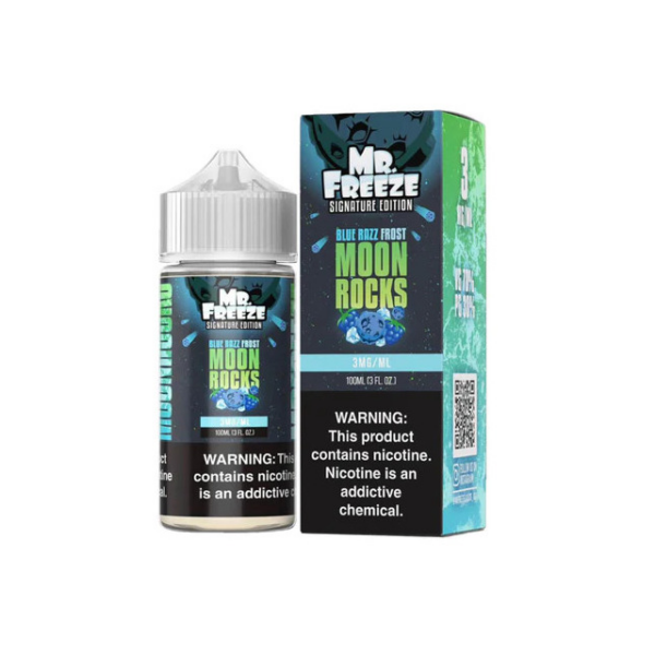 Mr. Freeze - Blue Razz Frost Moon Rocks (Blueberry e Framboesa) - Freebase 100ml