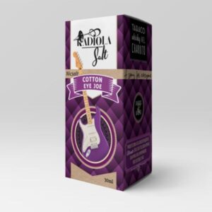 Radiola - Cotton Eye Joe (Tabaco e whisky Jack Daniel’s Honey) - NicSalt 30ml