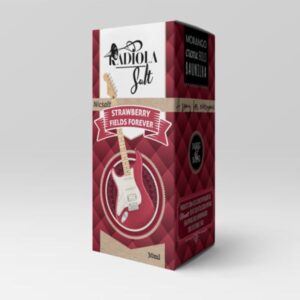 Radiola - Strawberry Fields Forever (Morango e Creme) - NicSalt 30ml