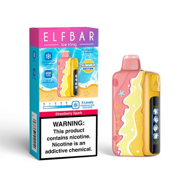 Elf Bar Ice King Summer Edition 40k - 40.000 Puffs – Pod descartável