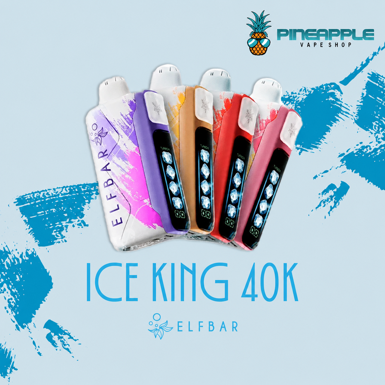 Elfbar Ice King (O REI!) 40k - 40.000 Puffs – Pod Descartável - Imagem 3