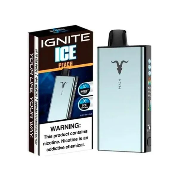 Ignite ice V400 Black Edition - 40000 Puffs – Pod Descartável