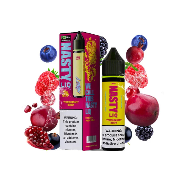 Nasty LIQ Salt - Pomegranate Berry (Romã e Frutas Vermelhas) - 30ml - Nicsalt