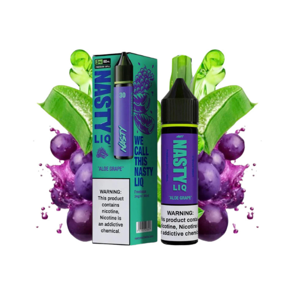 Nasty LIQ Salt - Aloe Grape (Uva com Aloe Vera) - 30ml - Nicsalt