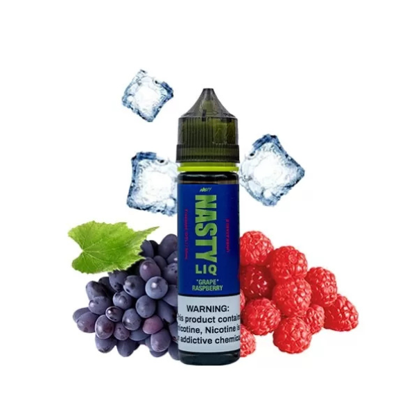 Nasty LIQ Salt - Grape Rhaspberry (Uva e Framboesa) - 30ml - Nicsalt