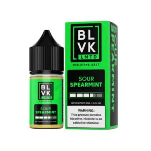 BLVK Salt LMTD Sour Spearmint (Menta Cítrico) - 30ml - NicSalt