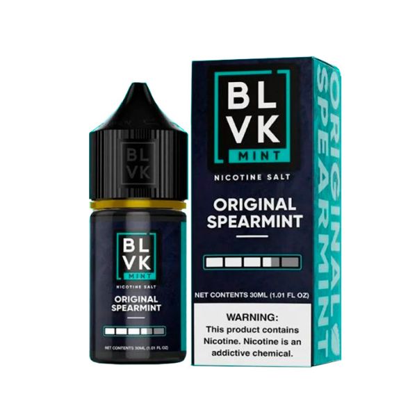 BLVK Salt MINT Original Spearmint (Menta) - 30ml - NicSalt