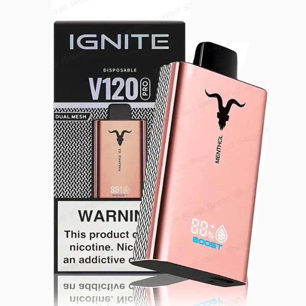 Ignite V120 Pro Rose Edition - 12000 Puffs - Pod Descartável