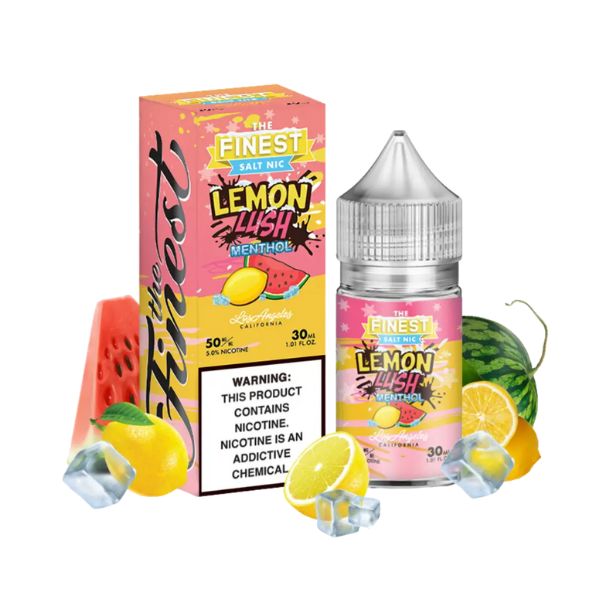 The Finest - Lemon Lush Menthol (Melancia e Limão gelado ) - NicSalt 30ml