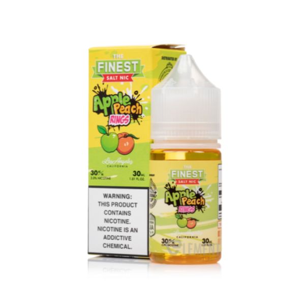 The Finest - Apple Peach Ringz (Maçã e Pêssego) - NicSalt 30ml