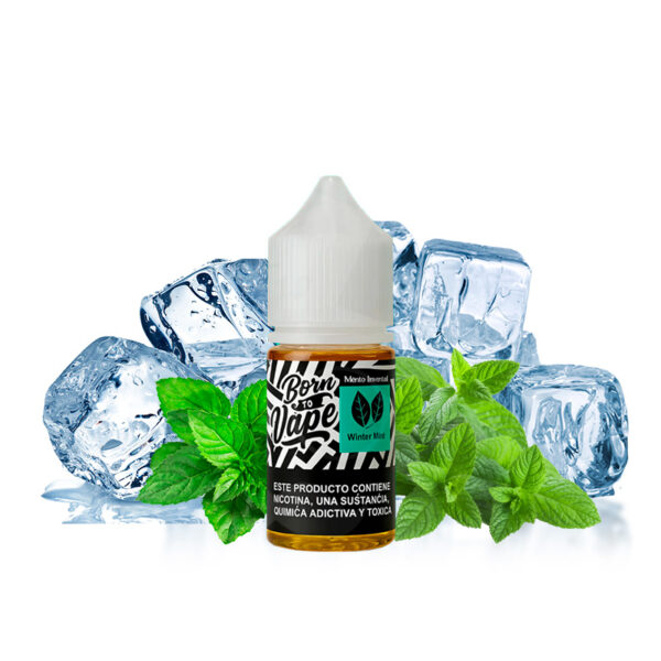 Born To Vape - Winter mint (Hortelã e Menta) - NicSalt 30ml