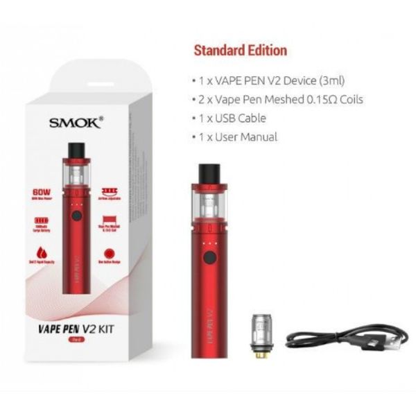 Kit Vape Pen V2 - Smok - Imagem 3