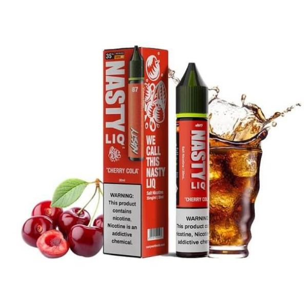 Nasty LIQ Salt - Cherry Cola (Ceraja e Cola) - 30ml - Nicsalt