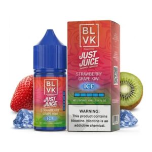 BLVK Just Juice - Strawberry Grape Kiwi (Morango, Uva e Kiwi)- 30ml - NicSalt