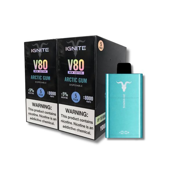 Ignite V80 NE T. BLUE – 8.000 Puffs – Pod Descartável